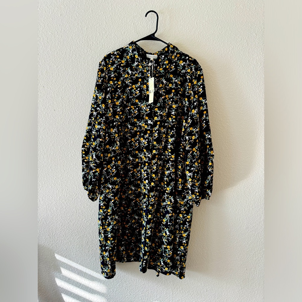 NWT Roolee floral knee length dress